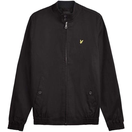Lyle & Scott Heren Harrington Jas (Zwart)
