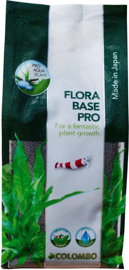 Colombo Flora Base Pro Fijn - Aquarium -Voedingsbodem - 1 l Zwart