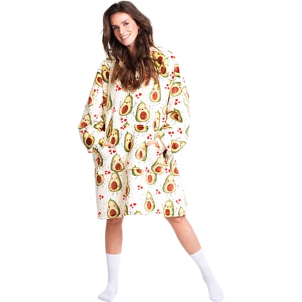 Noxxiez hoodie deken - avocado