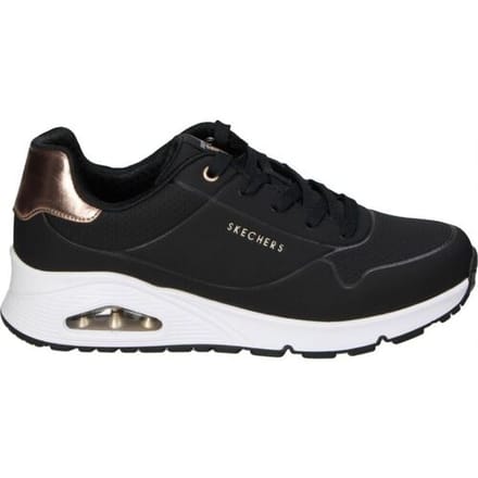 Skechers Uno Gen1 Kinder Sneakers 310545l-blk - Kleur Zwart-wit
