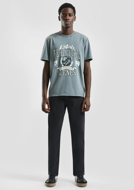 Regular Fit Midden Hoge Taille Jeans QS Pete
