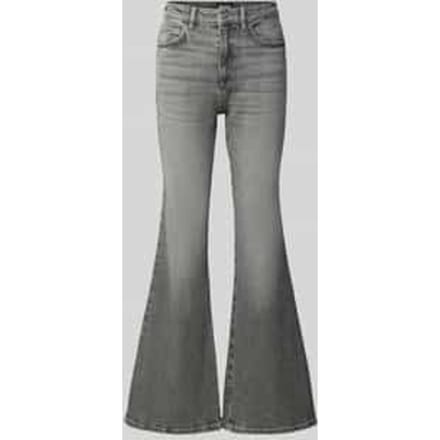 Regular fit bootcut-jeans van katoenmix model 'ROSALYA-FLARE 1.0'