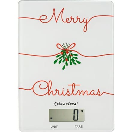 SILVERCREST Keukenweegschaal (Merry Christmas)