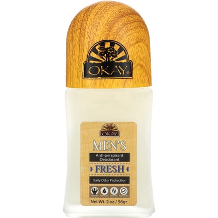 D'accord Pure Naturals, Hommes, Déodorant Antiperspirant, Frais, 2 oz (56g) beige