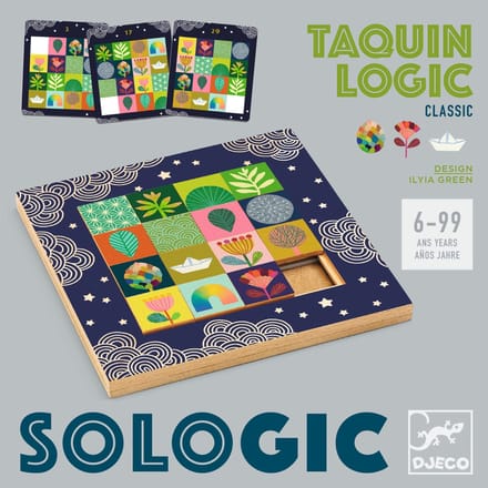 DJECO spel Taquin logic 6 jr+