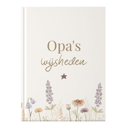 Fyllbooks Opa's wijsheden invulboek