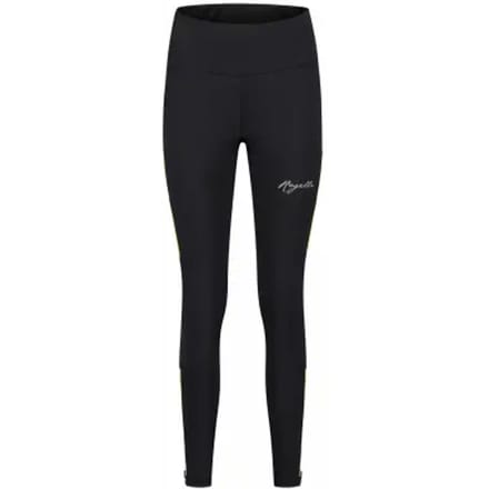 Rogelli Core Dames Sportlegging - Achterzak Met Rits - Zwart/Fluor