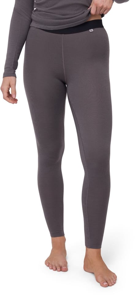 DANISH ENDURANCE Thermo Leggings - Dames - Merino Wol - Thermobroek - Grijs - Maat L