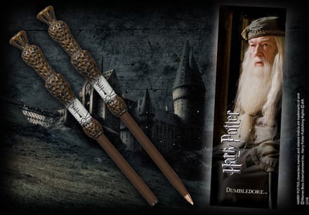 The Noble Collection Harry Potter Pen en bladwijzerset Dumbledore Multicolours