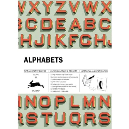 Alphabets / Volume 88 - Gift & Creative Papers - Pepin van Roojen