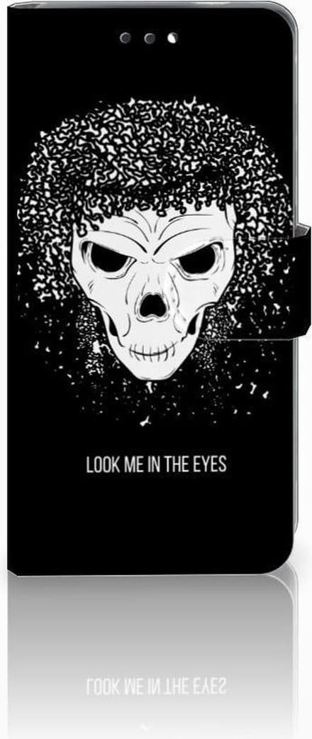 Telefoonhoesje met Naam Nokia 3.1 (2018) Skull Hair
