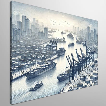 Kunstprint | Wanddecoratie | Canvas | 100 × 100 cm