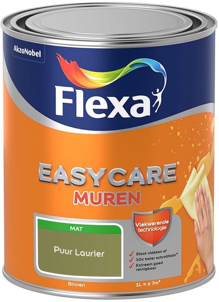 Flexa - Easycare Muren - Puur Laurier - Mengverf - 1 L