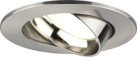 Ledvion - LED Inbouwspot Rio - RVS - Dimbaar - 3W - 4000K - Ø85 mm