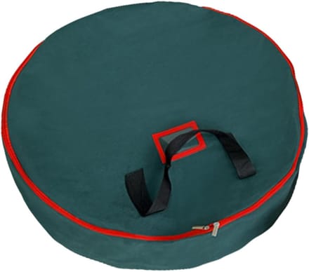 Kransdozen opslag - Slinger container - Decoratie bewaren - Scheurbestendig materiaal - 60 x 16 cm - Groen