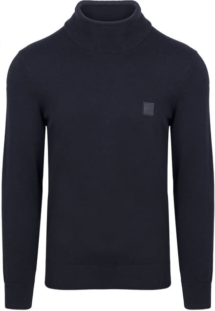 Coltrui met logopatch van kasjmier