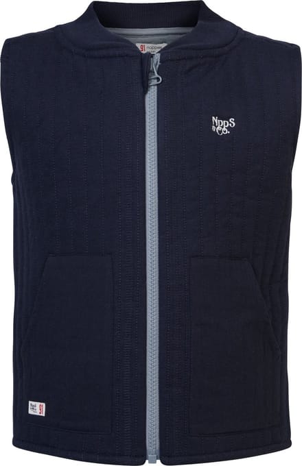 Noppies Boys Bodywarmer Denwood Jongens Jas - Total Eclipse - Maat 92