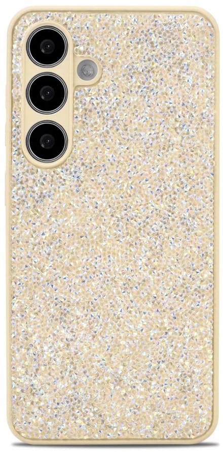 Cityhoesje - Backcover Glitter – Geschikt voor Samsung A37 - Goud