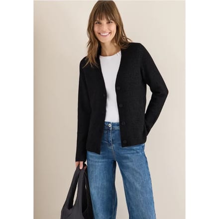 Vest met structuurdetails