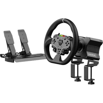Moza Racing R5 Bundel - Direct Drive Wheel Base - ES Steering Wheel -SR-P Lite Pedals