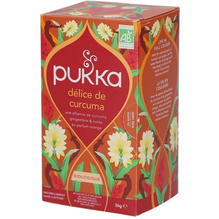 Pukka Herbs Thee Turmeric, Ginger & Orange 20 Instantthee