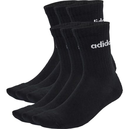 Adidas Linear Crew Sokken (6-pack)