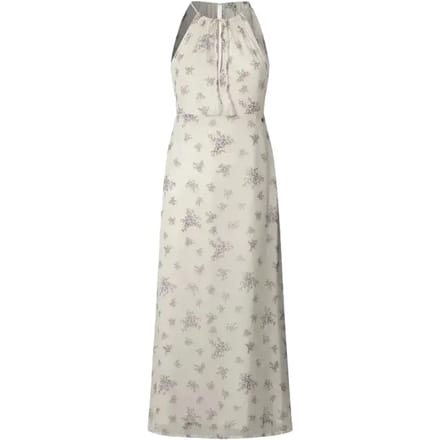 Pepe Jeans Lilo Lange Jurk Zonder Mouwen Beige S Vrouw