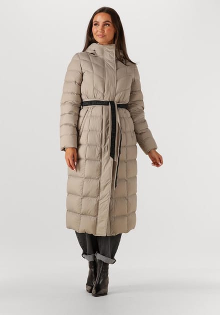 Beaumont Valentina Long Coat Jassen Dames - Winterjas - Zand - Maat 42