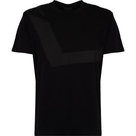 Les Hommes T-Shirt Mannen zwart