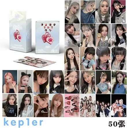 KPOP 50pcs/box Kepler Photocard Holographic Kepler [Fotokaarten]