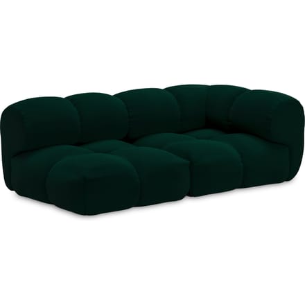 Objekte unserer Tage zander Sofa Design 03 rechts (2,5--zit) - Vidar 1062 Dennengroen