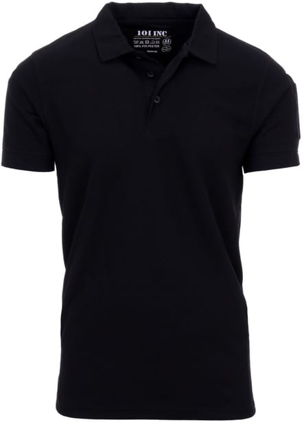 101 INC - Tactical polo Quick Dry (kleur: Zwart / maat: S)