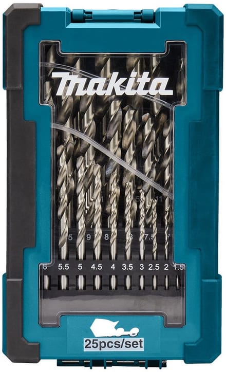 Makita Metaalborenset 25-dlg HSS-G - D-67555