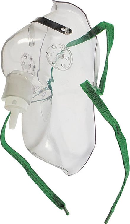 Wegwerp zuurstofmasker - voor volwassenen - zonder verbindingsslang