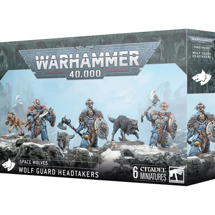 Beeldje Games Workshop Warhammer 40k - Space Wolves Preneurs de Tetes Gardes Loups (2025)