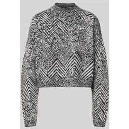 Oversized gebreide pullover van een mix van mohair en wol, model 'FACLINA'