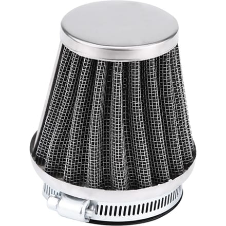 Motorluchtinlaatfilter Reiniger Universeel voor 60mm2.4in zwart
