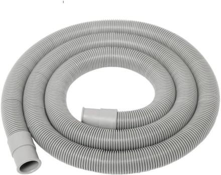 Afvoerslang Wasmachine - Verlengslang Vaatwasser - Water Afvoeren - Universele Aansluiting - 3 meter - Zwart
