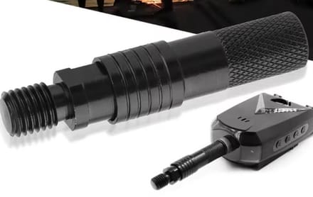 1 Stuks - Quick Release Connector - Zwart - Vissen - Beetmelder - Bankstick