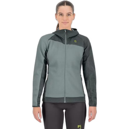 Fleece met capuchon en volledige rits voor dames Karpos Averau