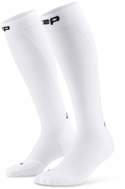 CEP Compressiekousen Core Run 5.0 - wit - Geslacht: Man, Kuitomtrek (centimeter): 32 - 38 cm