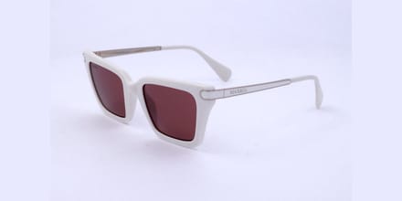 Max&co Mo0110 Dames Zonnebril Wit Bordeaux Man