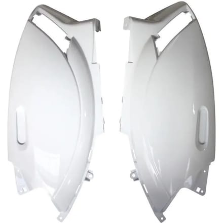 Coque arrière P2R pour Scooter Piaggio 50 ZIP 2000 à 2020 15158 / blanc brillant Neuf