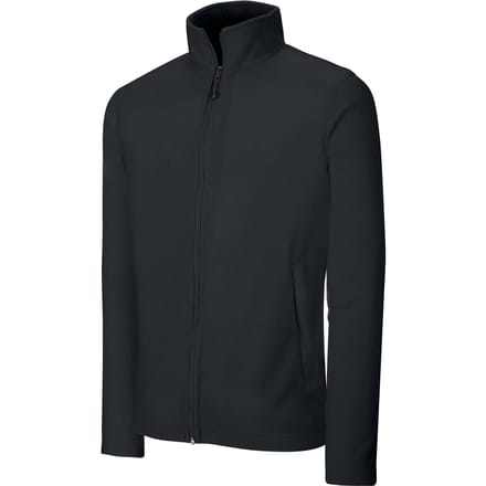 Microfleecevest met rits Kariban Zwart - maat 3XL