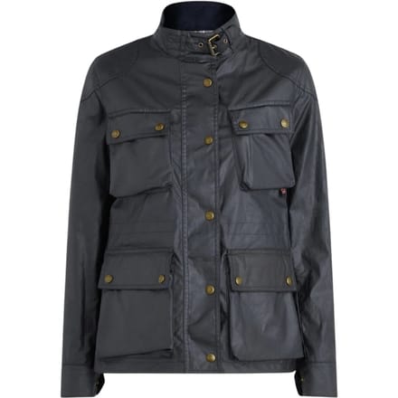 Belstaff Womens Fieldmaster Dark Ink Marineblauw dun jack