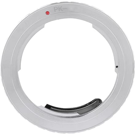 PK-EOS Camera Lens Adapter met Elektrisch Contact voor Pentax K Lens voor Canon EOS Camera's white
