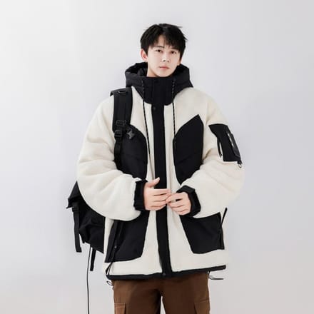 Modieuze Nieuwe Verdikte Donsjas met Capuchon Jeugd Witte Eendendons Warme Casual Jas Trend 3XL white