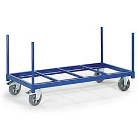 Paalwagen open, 2000 x 800 mm, draagvermogen 1.200 kg