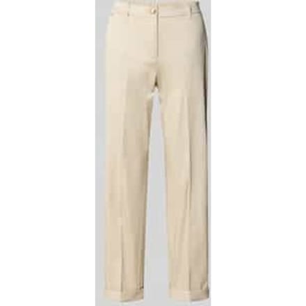 Slim fit Chino van katoensatijn