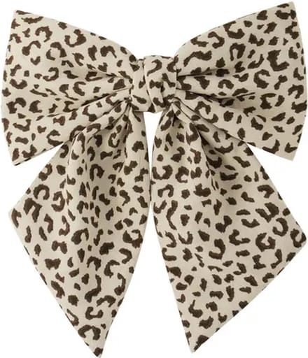 Panterprint strik - beige